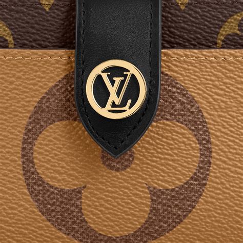 Juliette Wallet Monogram Reverse Canvas 